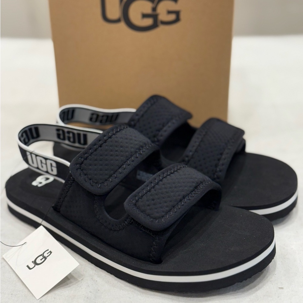 UGG, 1152817K, Lennon Slingback, Black Kids' Sandals – Suitable for Women